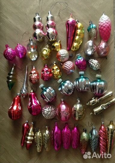 Игрушки елочные ссср. вертушка для елки