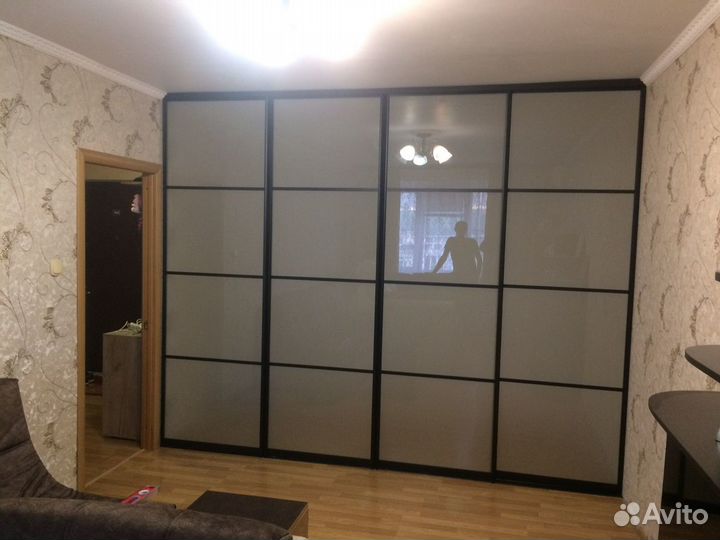 Перегородка алюминевая для зонирования