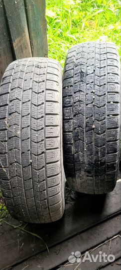 Колеса зимние 185 65 r15, 2 шт Dunlop graspic