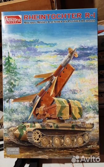 Модель 1/35 Rheintochter R-1 on Panther 2