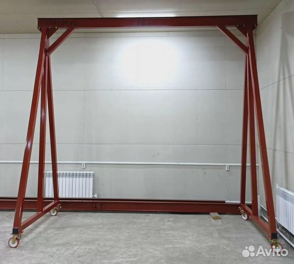 Мпу 2 т 5х4 м Мобильное перегрузочное устройство усиленной конструкции (кран козловой)