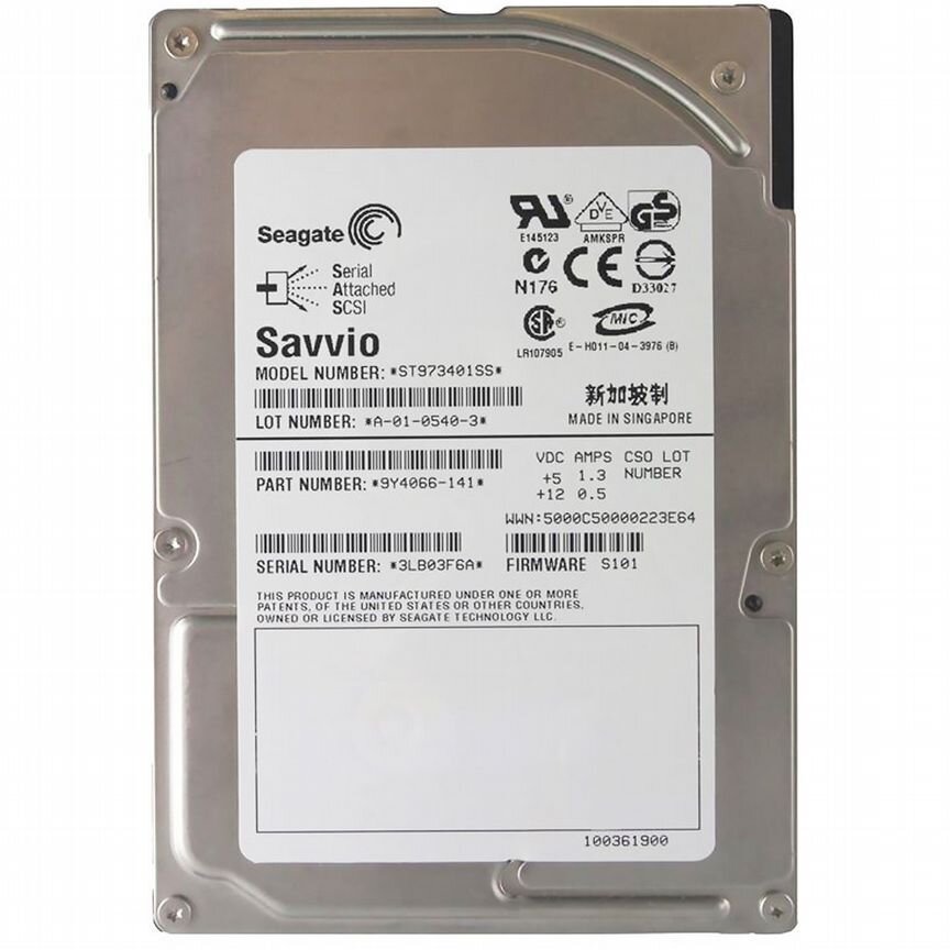 [ST973401SS] Жесткий Диск Seagate 73gb Sas 2,5" St973401ss