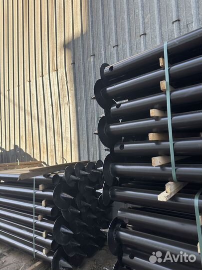 Винтовые сваи под ключ