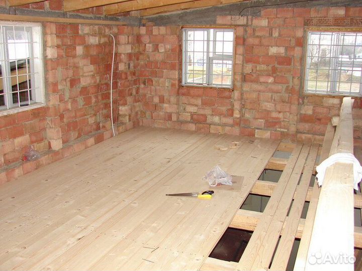 Ремонт полов замена венцов замена лаг