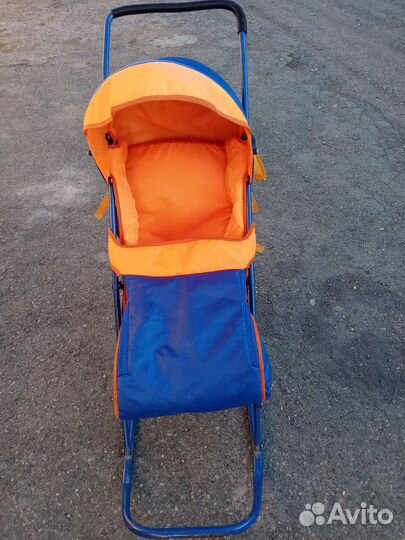 Детские зимние санки