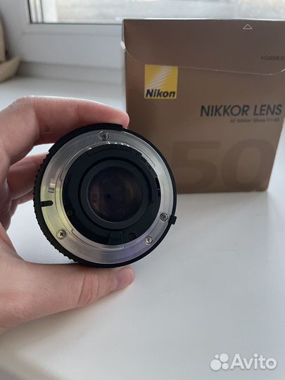 Объектив nikon AF Nikkor 50mm f/1.8 D