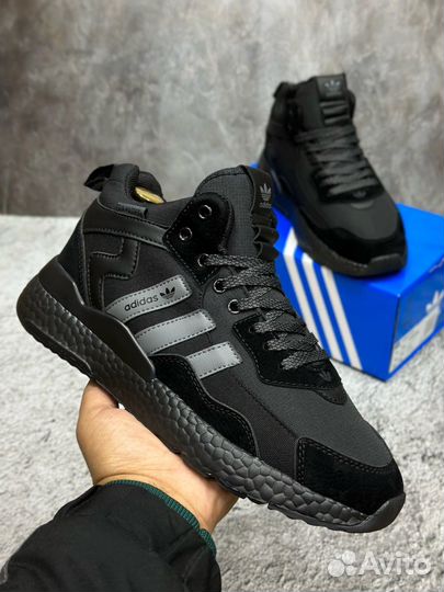 Мужские зимние кроссовки с мехом Adidas