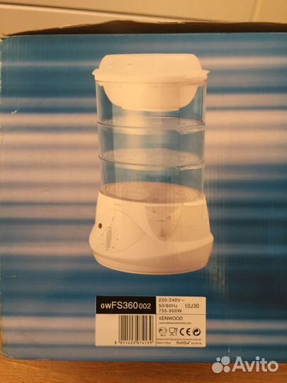 Пароварка kenwood