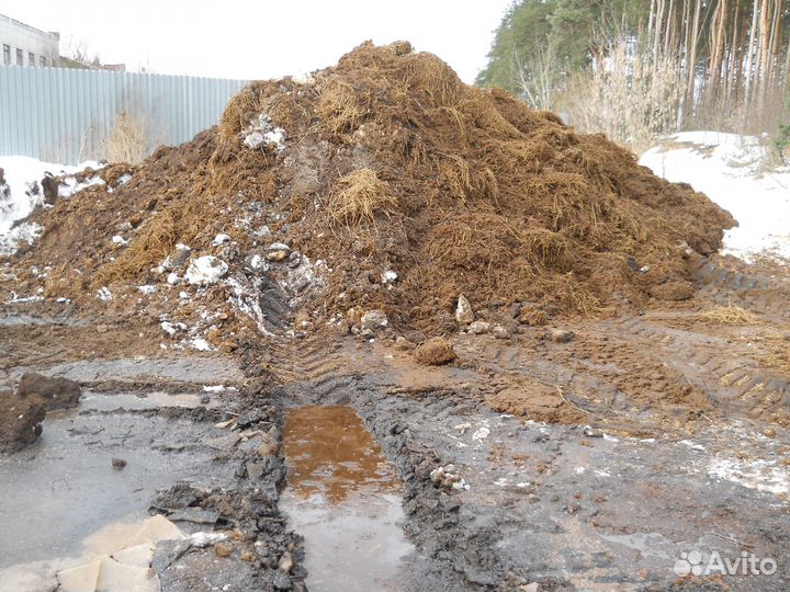 Доставка навоза куриного, коровьего, конского