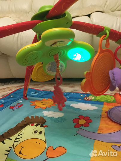 Развивающий коврик Tiny Love Разноцветное Сафари