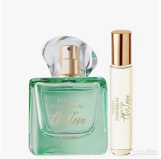 This love 100 мл + 10 мл, парфюмерный набор avon