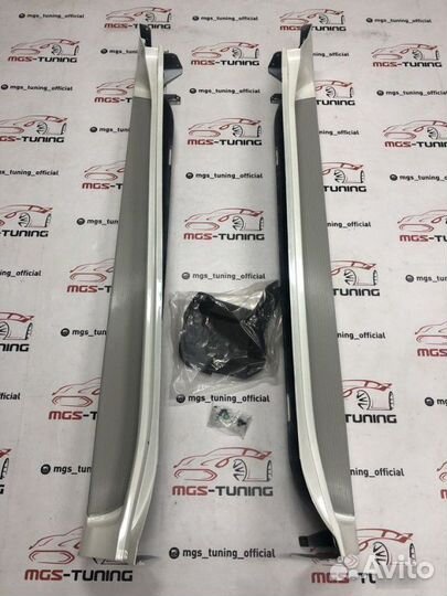 Пороги Land Cruiser Prado 150 стиль Lexus