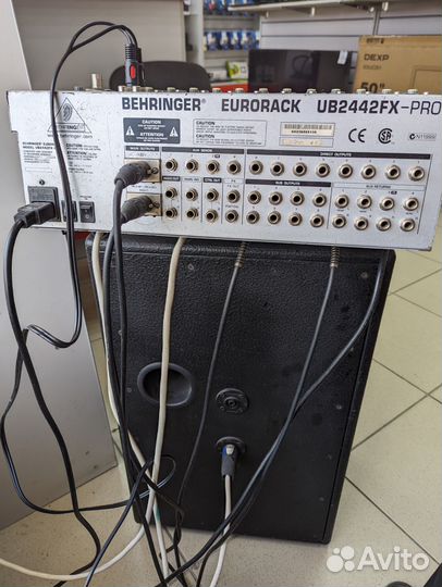 Микшер Behringer EuroRack,усилительsoundking 1000