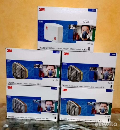 Фильтр 3М Держатель 3М Предфильтр 3М к Маскам 3М