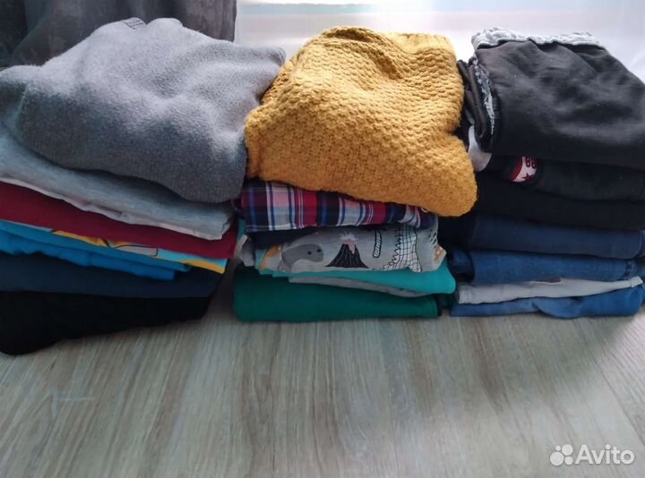 Детские вещи пакетом на мальчика 128