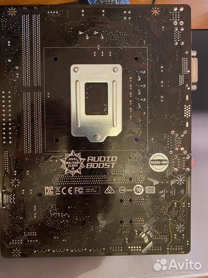 Материнская плата MSI h110m pro-d