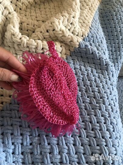 Мочалка ручной работы