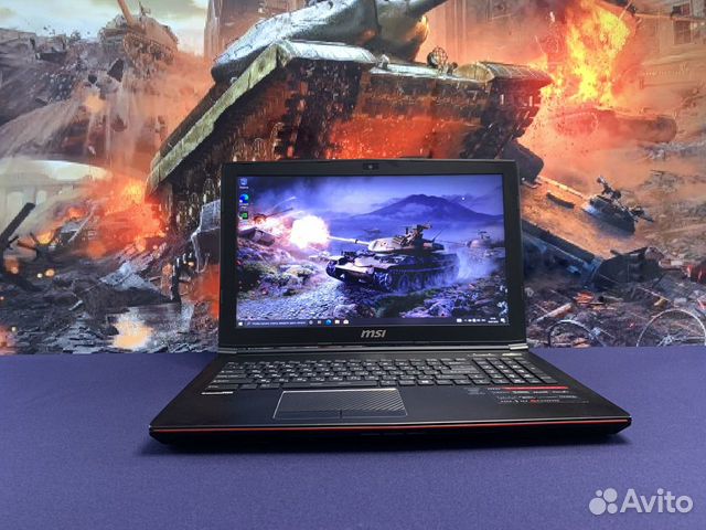 Игровой ноутбук MSI на GeForce GTX объявление продам