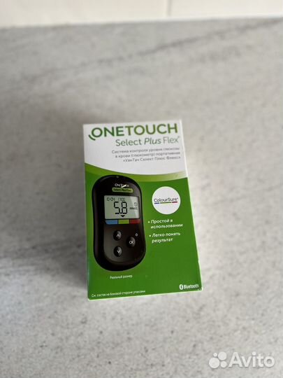 Глюкометр One touch select plus flex