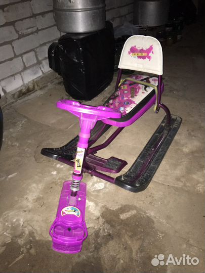 Детский снегокат