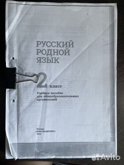 Литература на родном языке и русский