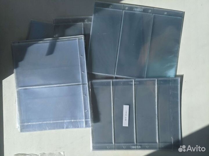 Альбомы для банкнот и листы новые