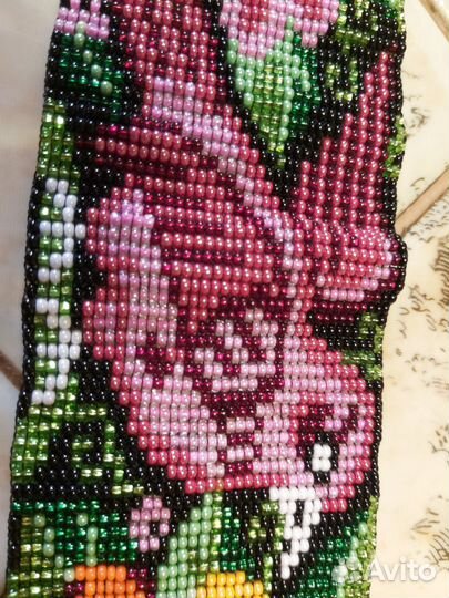 Пояс из бисера