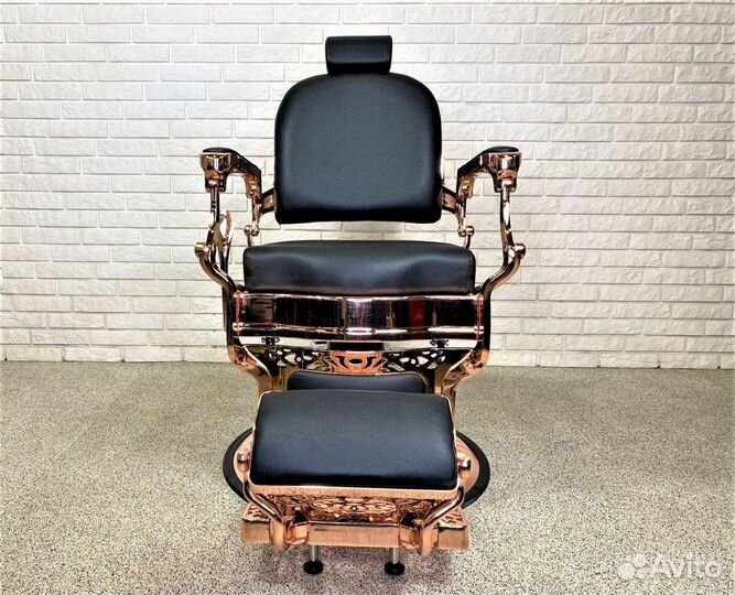 Барбер кресло,HL-31852-E1 Rose Gold