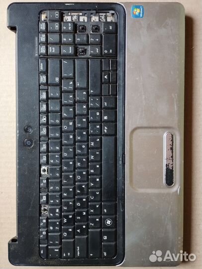 Ноутбук hp на запчасти