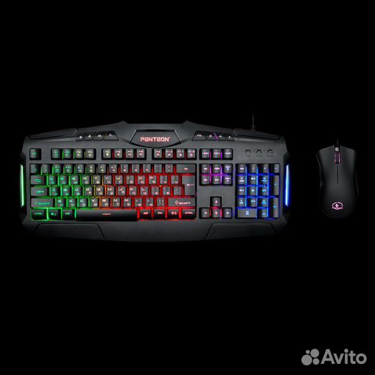 Клавиатура+мышь проводная jetaccess panteon GS270