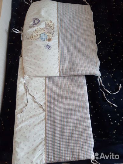 Бортики в детскую кроватку