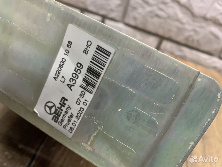 Mercedes Benz CL W215 Испаритель кондиционера