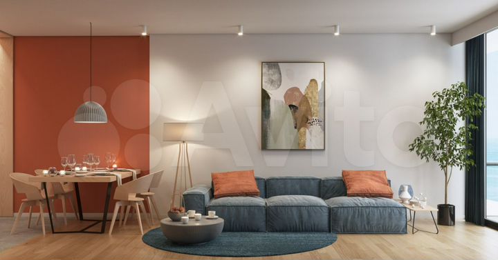 Квартира-студия, 39 м² (Грузия)