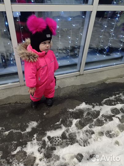 Зимний комбинезон для девочки