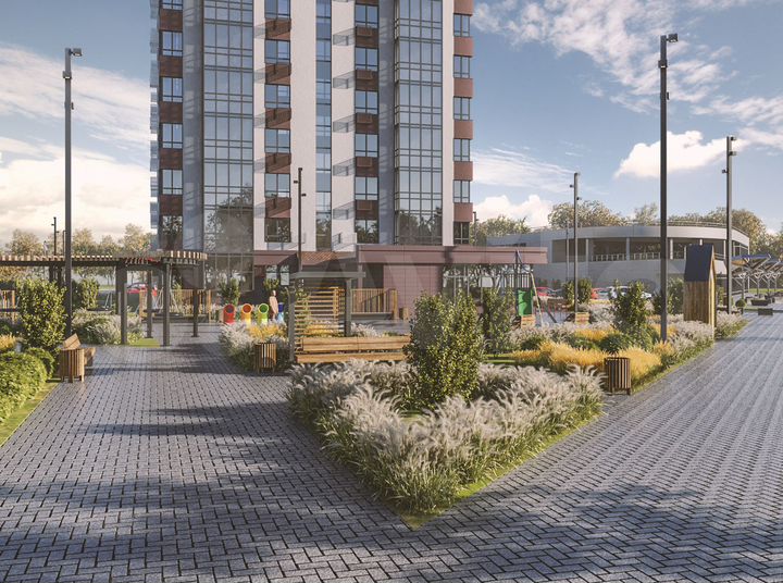 3-к. квартира, 71,4 м², 7/15 эт.