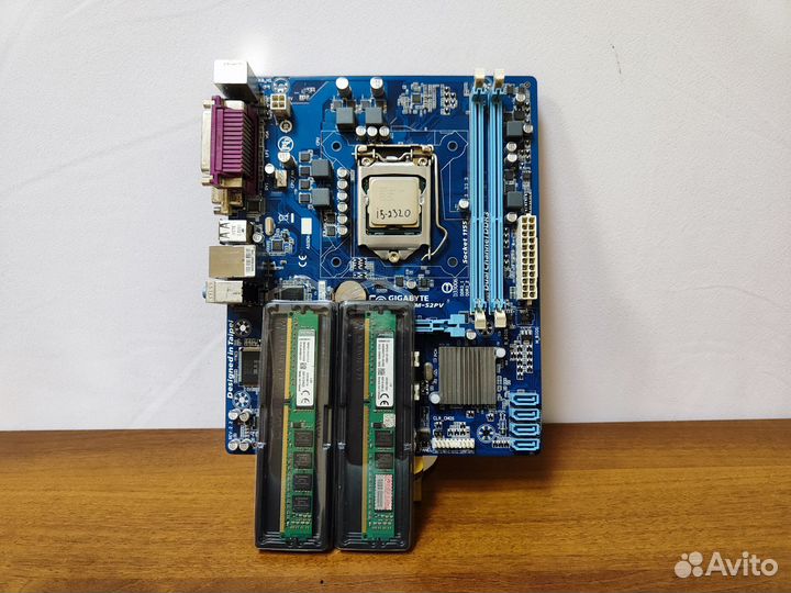 Материнская плата 1155+i5-2320+DDR3-8Gb