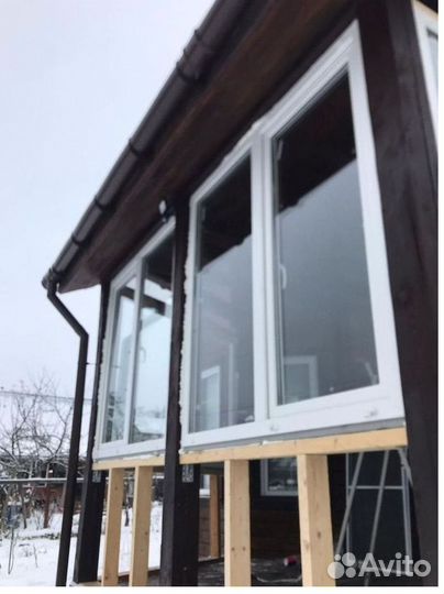 Новые пластиковые окна Melke veka