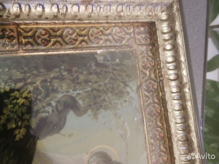 Старинная икона святая троица