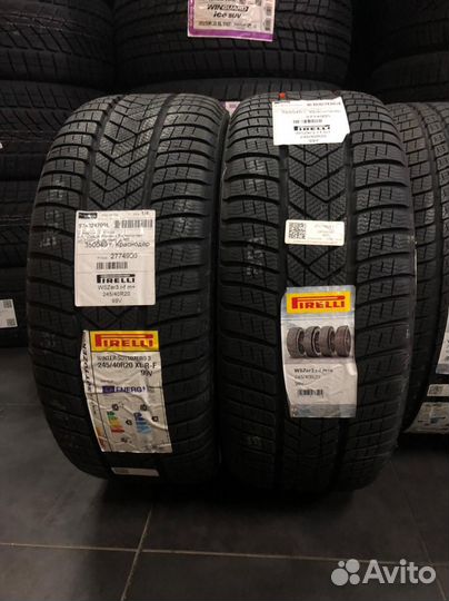 Pirelli Winter Sottozero 3 275/35 R20 и 245/40 R20 102V