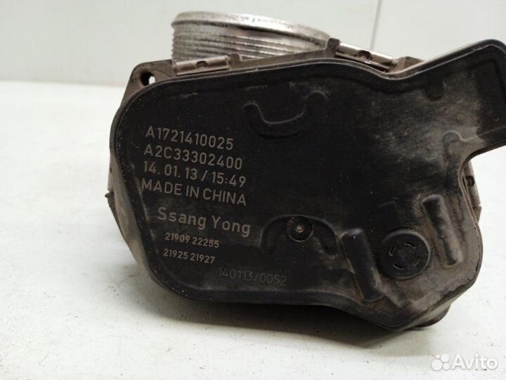 Заслонка дроссельная Ssang Yong Actyon New 2.0