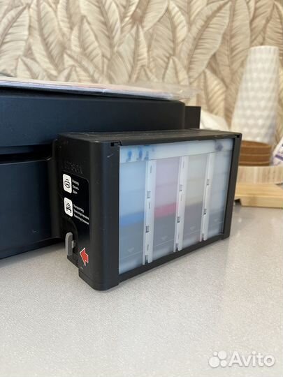 Цветной струйный мфу Epson l355