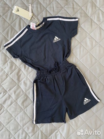 Спортивный костюм новый adidas футболка шоры
