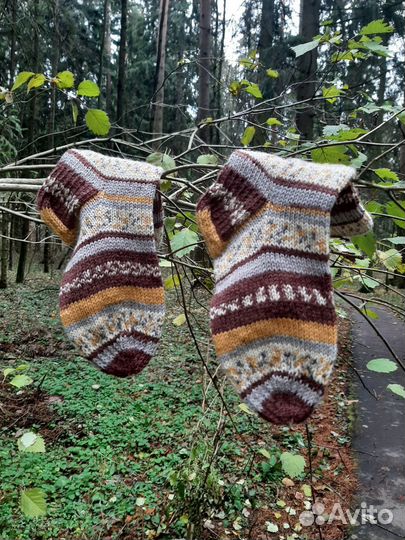Носки вязаные ручной работы
