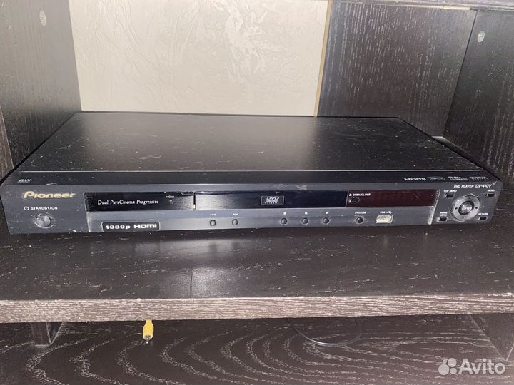 Dvd player pioneer dv-410v-k