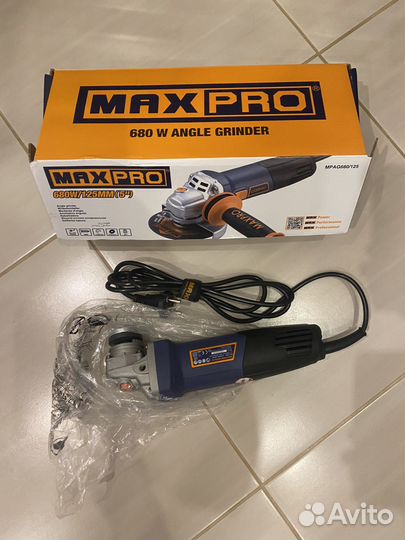 Болгарка maxpro 125 Мм 680Вт mpag680/125