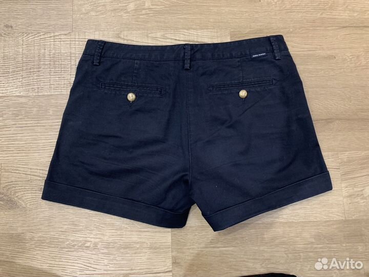 Шорты женские/синие/хлопок/MarinaYachting/38