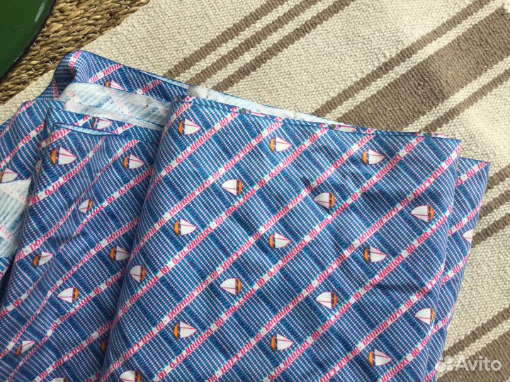 Отрез ткани СССР винтаж олимпиада 80