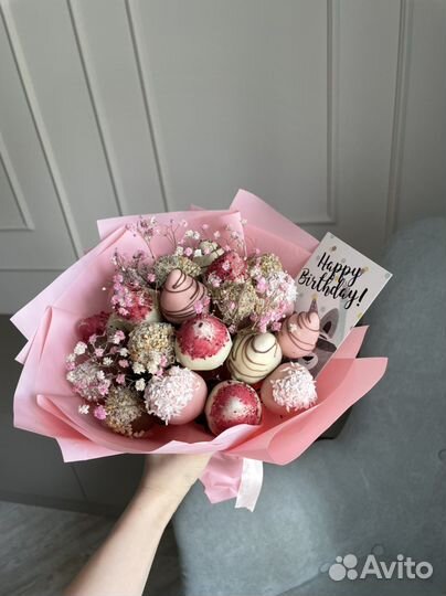 Букеты из Клубники в шоколаде