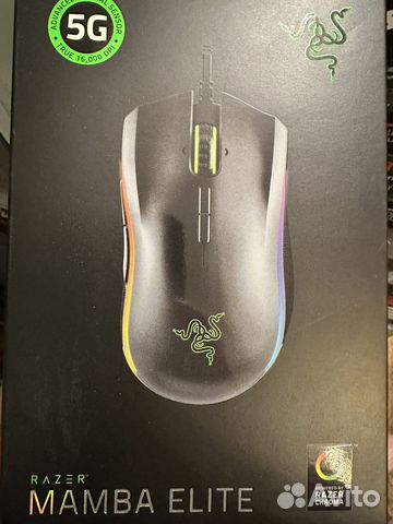 Мышь проводная Razer Mamba Elite, новая