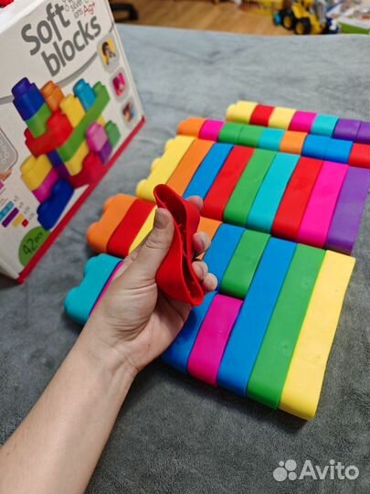 Мягкий конструктор 42 детали